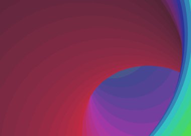 Renk Girdabı Sıcaklığı, Sanat arkaplan illüstrasyonu