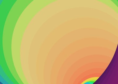 Renk Girdabı, Sanat arkaplan illüstrasyonu