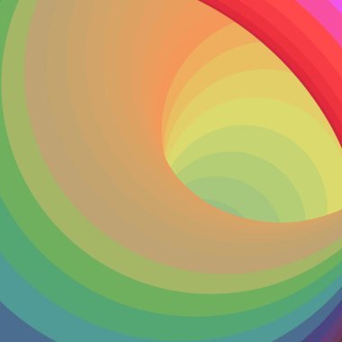 Renk Girdabı, Sanat arkaplan illüstrasyonu