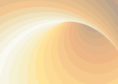 Renkli girdaplı solucan deliği, dijital sanat