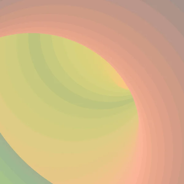 Farbe Swirl Hintergrund Generative Art Illustration Twist — Stockvektor