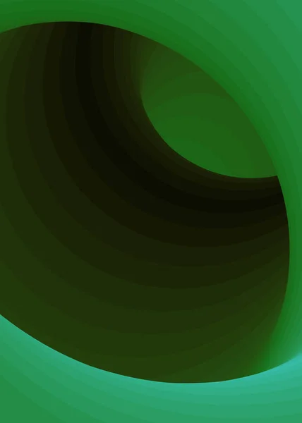 カラー渦巻きワームホール渦のねじれ 生成アートベクトルのイラスト — ストックベクタ