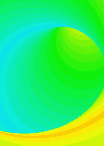 Vortice Colore Vortice Vortice Torsione Arte Generativa Vettoriale Illustrazione — Vettoriale Stock