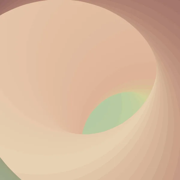Farbe Wirbel Wurmloch Wirbel Twist Generative Kunst Vektor Illustration — Stockvektor