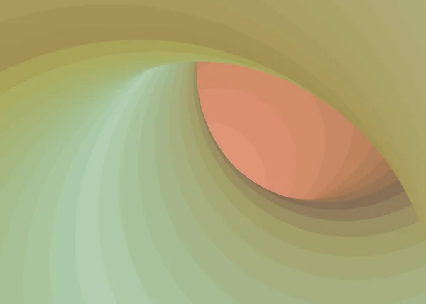 Farbe Swirl Kunst Hintergrund Illustration — Stockvektor