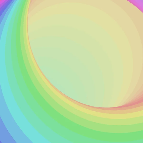 Farbe Swirl Hintergrund Generative Art Illustration Twist — Stockvektor