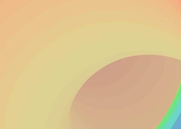 Farbe Swirl Warmhole Vortex Twist Generative Art Hintergrundillustration — Stockvektor