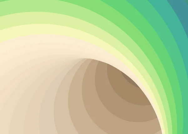Farbe Swirl Kunst Hintergrund Illustration — Stockvektor