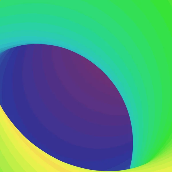 Colore Vortice Warmhole Vortex Twist Generative Art Sfondo Illustrazione — Vettoriale Stock