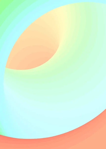Color Swirl Art Background Illustration — 스톡 벡터