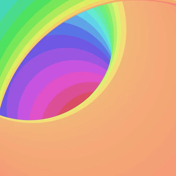 色彩漩涡 产生艺术背景图解 — 图库矢量图片