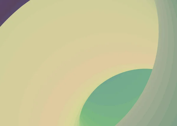 Farbe Swirl Warmhole Kunst Hintergrund Illustration — Stockvektor