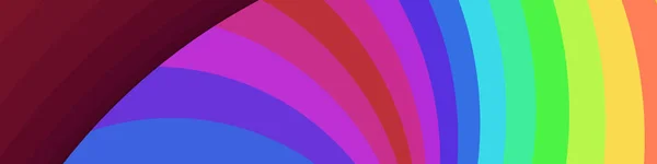 Colore Swirl Sfondo Arte Generativa Illustrazione Torsione — Vettoriale Stock
