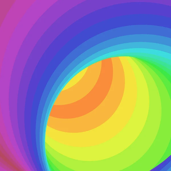 Färg Swirl Konst Bakgrund Illustration — Stock vektor