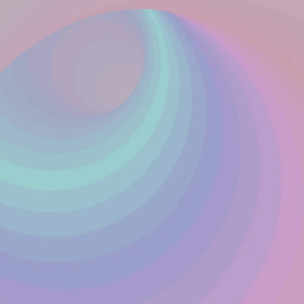 Farbe Swirl Warmhole Vortex Twist Generative Art Hintergrundillustration — Stockvektor