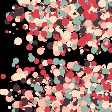 Renkli geometrik arkaplan vektörü çizimi