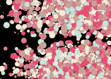 Renkli geometrik arkaplan vektörü çizimi