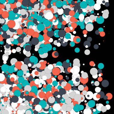 Renkli geometrik arkaplan vektörü çizimi