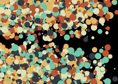 Renkli geometrik arkaplan vektörü çizimi