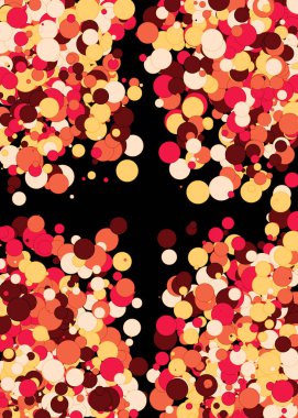 Renkli Üretken Sanat arkaplan çizimi