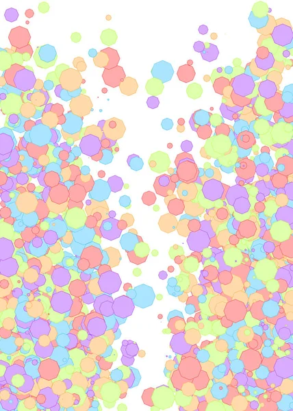 Illustration Vectorielle Fond Géométrique Colorée — Image vectorielle