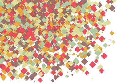 Renkli Üretken Sanat arkaplan çizimi