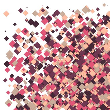 Renkli geometrik arkaplan vektörü çizimi