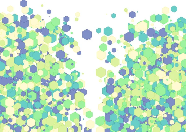 Illustration Vectorielle Fond Géométrique Colorée — Image vectorielle