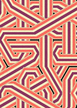 Renkli Altıgen Döşeme, Sanat Çizimi, Arkaplan Tasarımı