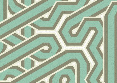 Renkli Altıgen Döşeme, Sanat Çizimi, Arkaplan Tasarımı