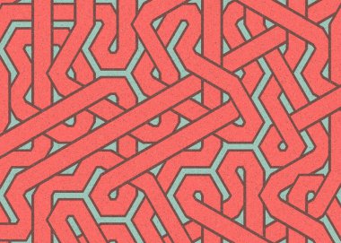 Renkli Altıgen Döşeme, Sanat Çizimi, Arkaplan Tasarımı