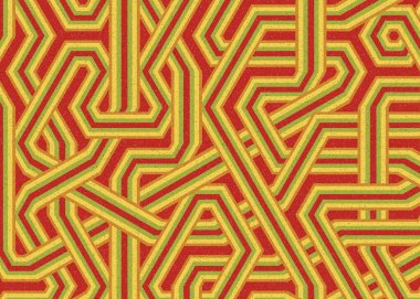 Renkli Altıgen Döşeme, Sanat Çizimi, Arkaplan Tasarımı