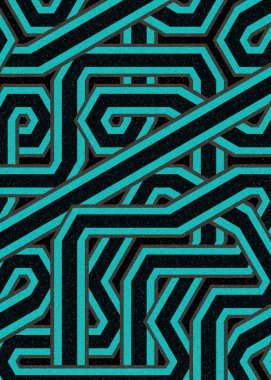 Renkli Altıgen Döşeme, Sanat Çizimi, Arkaplan Tasarımı