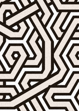 Renkli Altıgen Döşeme, Sanat Çizimi, Arkaplan Tasarımı