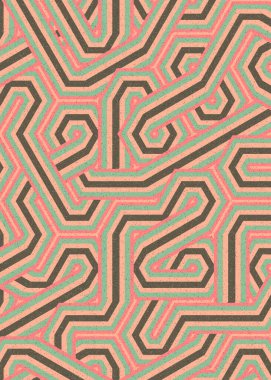 Renkli Altıgen Döşeme, Sanat Çizimi, Arkaplan Tasarımı