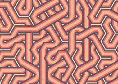 Renkli Altıgen Döşeme, Sanat Çizimi, Arkaplan Tasarımı