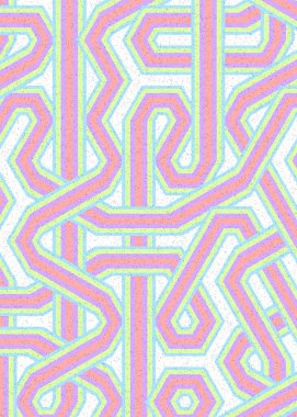 Renkli Altıgen Döşeme, Sanat Çizimi, Arkaplan Tasarımı