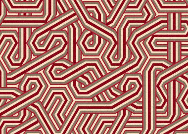 Renkli Altıgen Döşeme, Sanat Çizimi, Arkaplan Tasarımı