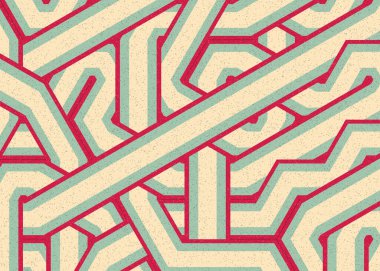 Renkli Altıgen Döşeme, Sanat Çizimi, Arkaplan Tasarımı