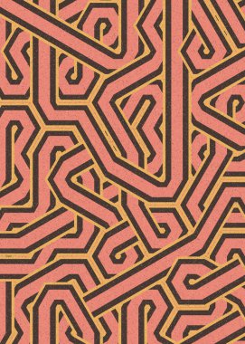 Renkli Altıgen Döşeme, Sanat Çizimi, Arkaplan Tasarımı