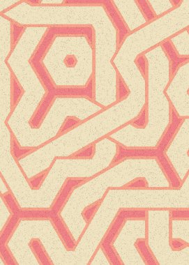 Renkli Altıgen Döşeme, Sanat Çizimi, Arkaplan Tasarımı