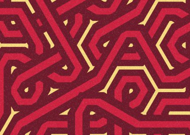 Renkli Altıgen Döşeme, Sanat Çizimi, Arkaplan Tasarımı