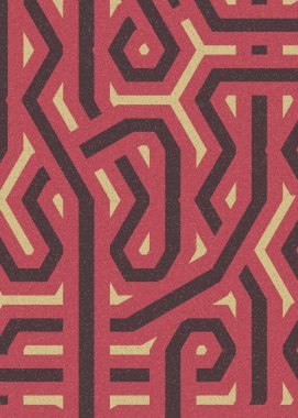 Renkli Altıgen Döşeme, Sanat Çizimi, Arkaplan Tasarımı