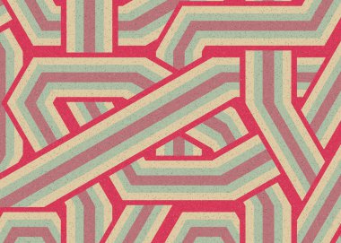 Renkli Altıgen Döşeme, Sanat Çizimi, Arkaplan Tasarımı