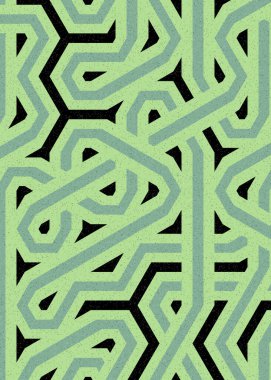 Renkli Altıgen Döşeme, Sanat Çizimi, Arkaplan Tasarımı