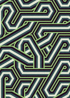 Renkli Altıgen Döşeme, Sanat Çizimi, Arkaplan Tasarımı