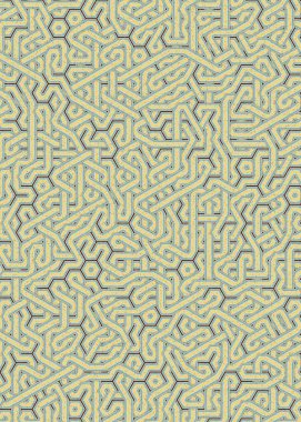 Renkli Altıgen Döşeme, Sanat Çizimi, Arkaplan Tasarımı