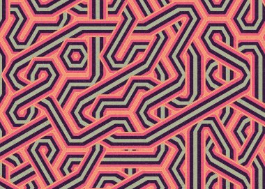 Renkli Altıgen Döşeme, Sanat Çizimi, Arkaplan Tasarımı