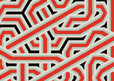 Renkli Altıgen Döşeme, Sanat Çizimi, Arkaplan Tasarımı