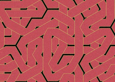 Renkli Altıgen Döşeme, Sanat Çizimi, Arkaplan Tasarımı